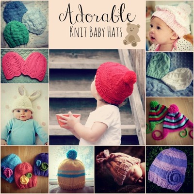 Adorable Knit Baby Hats Adorable Knit Baby Hats