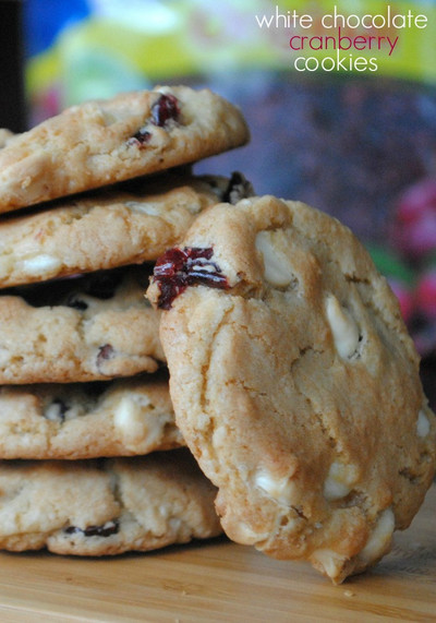 Unforgettable White Chocolate Cranberry Cookies Unforgettable White Chocolate Cranberry Cookies