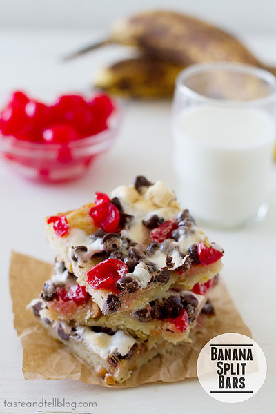 Mom's Best Banana Split Bars Moms Best Banana Split Bars