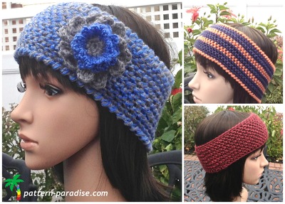 Wildly Warm Crochet Headband