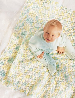 Soft Colors Baby Afghan