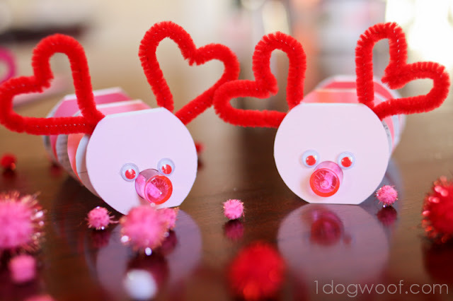 Paint Chip Valentine Love Bugs