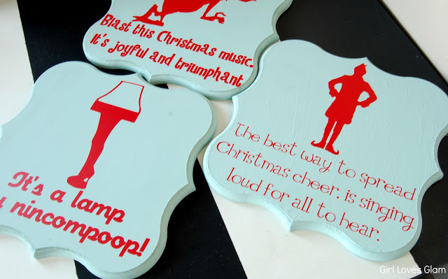 Christmas Movie Pop Art Plaques
