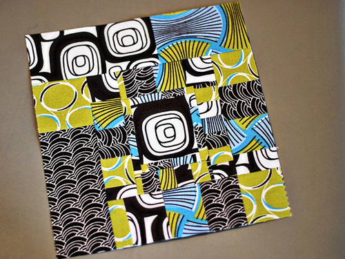 Crazy Stairs Quilt Block Crazy Stairs Quilt Block