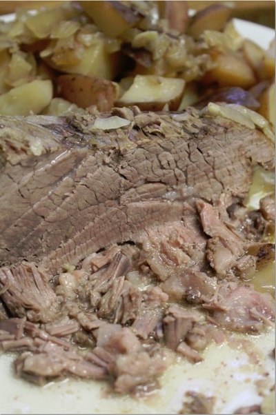 Beer and Potatoes Pot Roast