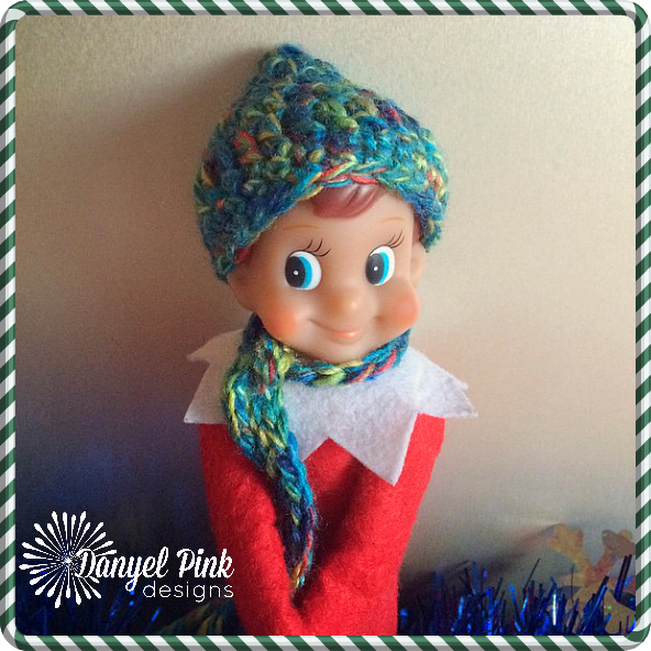 Elf Sized Hat and Scarf