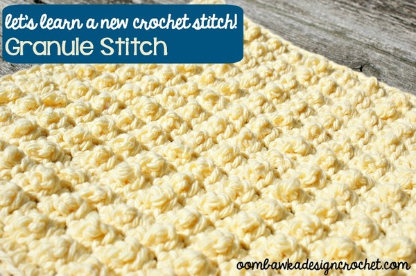 Bumpy Textured Granule Stitch