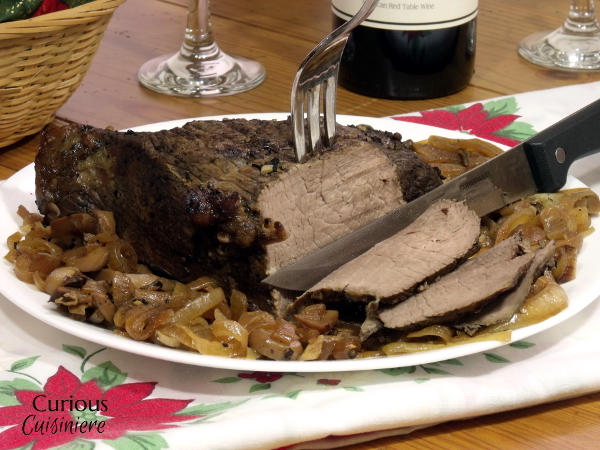 Slow Cooker Caramelized Mushroom Beef Roast Slow Cooker Caramelized Mushroom Beef Roast