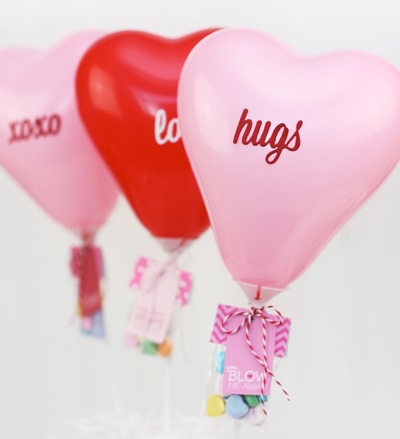 Too Cute Mini Balloon Valentines