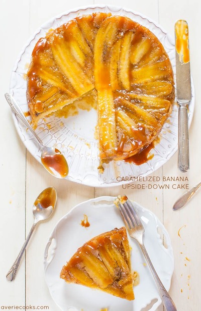 Caramelized Banana Upside-Down Cake