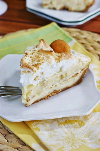 Glorious Banana Pudding Pie