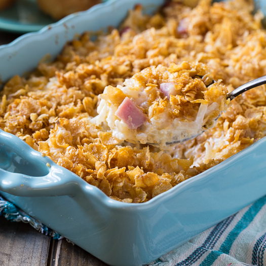 Funeral Potatoes with Ham Funeral Potatoes with Ham