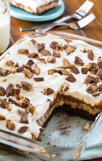 Chocolate Peanut Butter Casserole