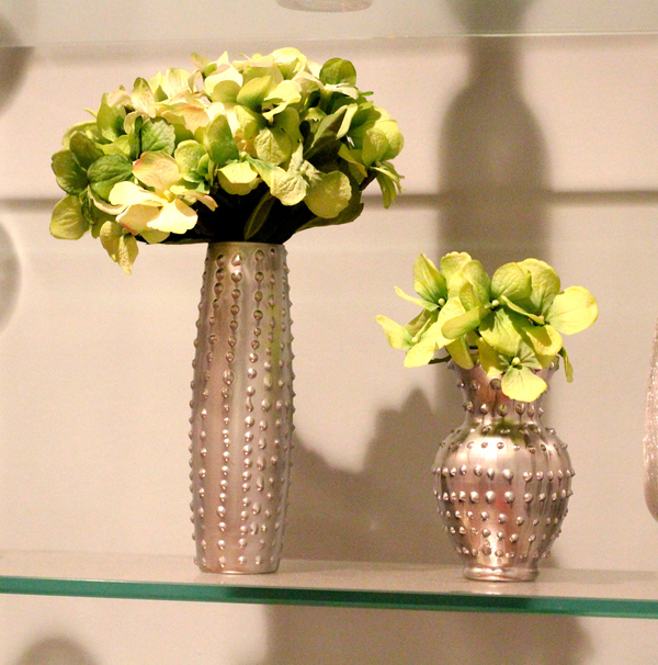 Textured Puffy Paint Vases Textured Puffy Paint Vases