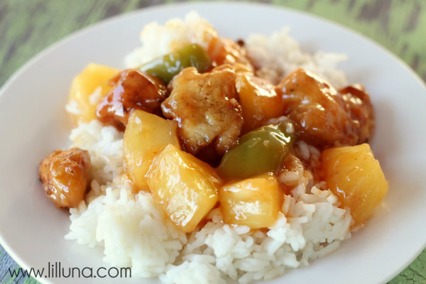 Easy Sweet and Sour Chicken