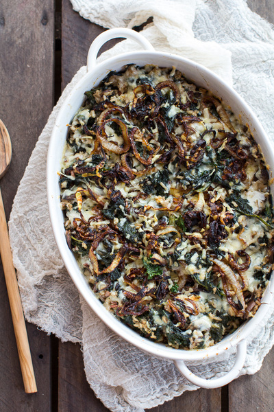 Wild Rice and Kale Casserole Wild Rice and Kale Casserole