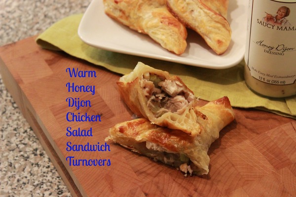 Warm Honey Dijon Chicken Salad Turnovers Warm Honey Dijon Chicken Salad Turnovers