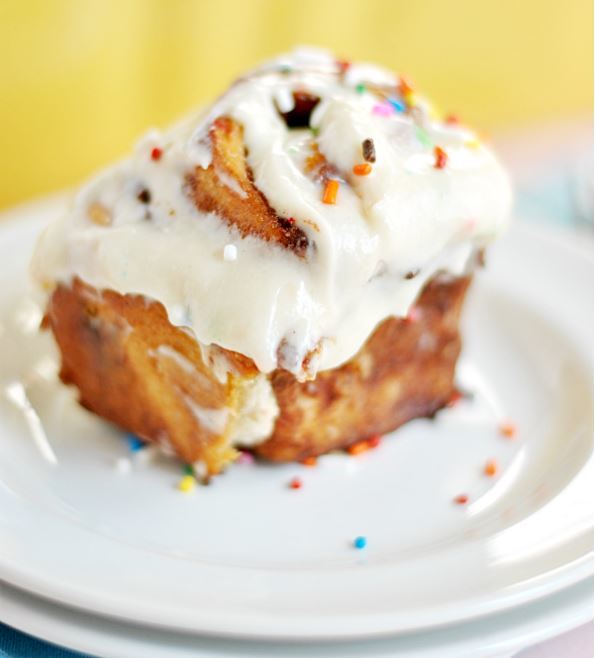 Cake Batter Cinnamon Rolls Cake Batter Cinnamon Rolls