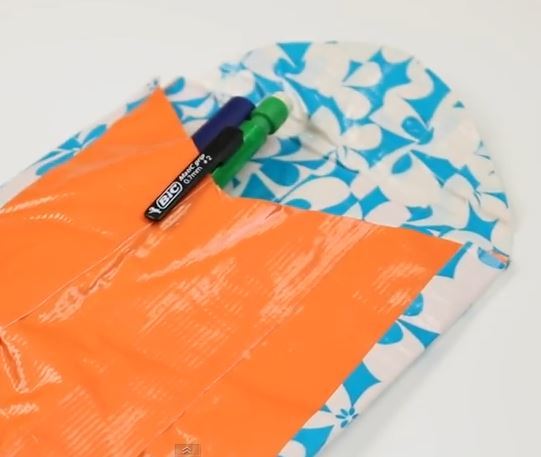 Easy Duct Tape Pencil Holder Easy Duct Tape Pencil Holder