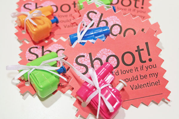 Fun and Fresh Squirt Gun Valentine Idea Fun and Fresh Squirt Gun Valentine Idea