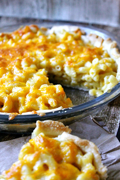 Mac and Cheese Pie Mac and Cheese Pie