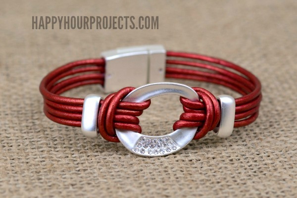 Alluring Leather Cord Bracelet Alluring Leather Cord Bracelet