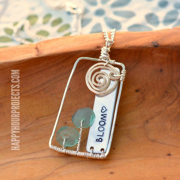 Bloom Wire Wrapped Pendant Bloom Wire Wrapped Pendant