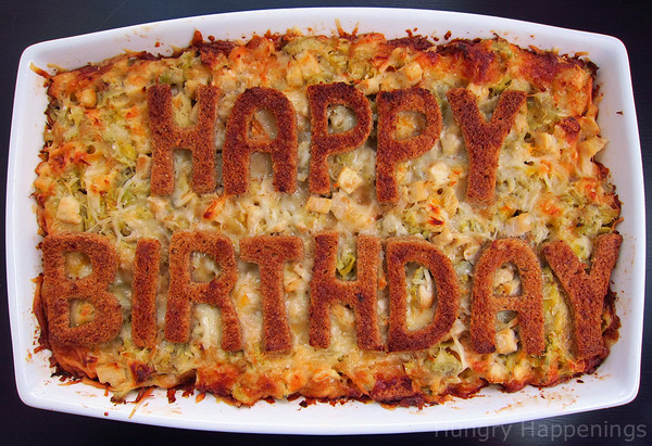 Happy Birthday Casserole Happy Birthday Casserole