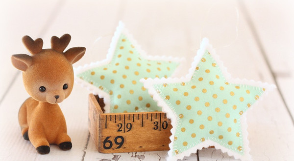 Simple and Sweet Star Ornaments Simple and Sweet Star Ornaments
