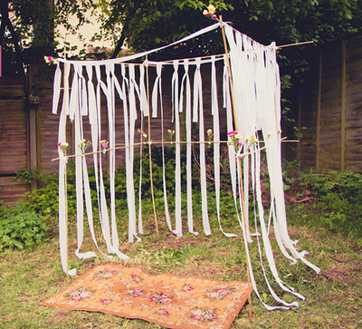 Whimsical Wedding Altar