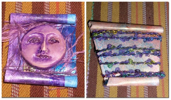 Simple Paper Beads and Pendants Simple Paper Beads and Pendants