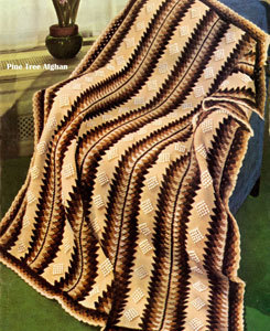 Pine Tree Afghan Pattern