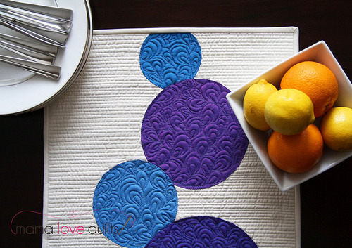 Connect the Dots Table Runner Connect the Dots Table Runner