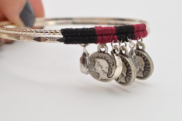 Coin Charm Bracelet Coin Charm Bracelet