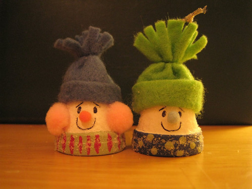 Christmas Clay Pot Snowman Christmas Clay Pot Snowman