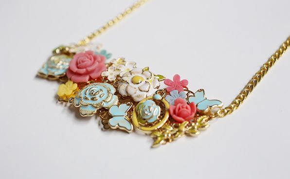 Bring May Flowers Necklace Bring May Flowers Necklace