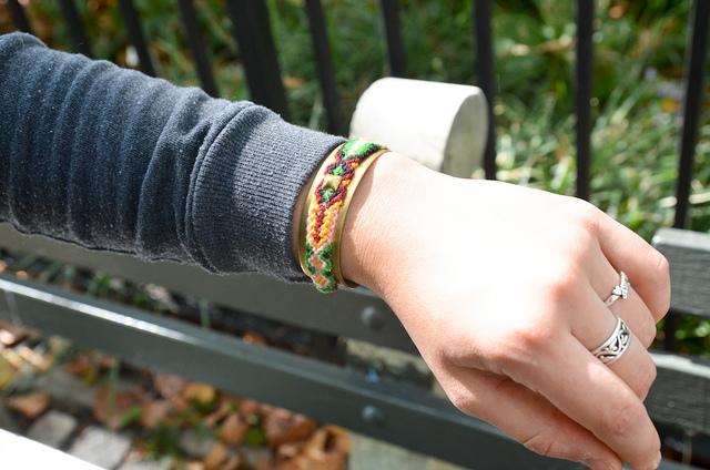 Brass Cuff Friendship Bracelet Brass Cuff Friendship Bracelet