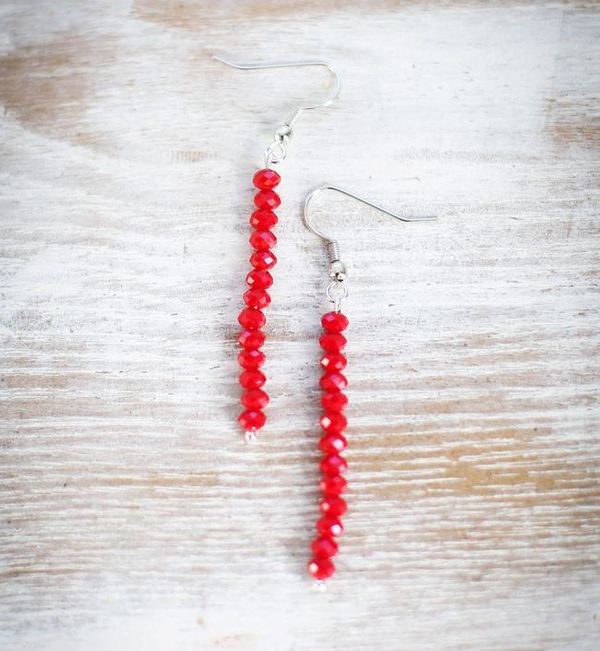 Stunningly Simple Valentine's Day Earrings Stunningly Simple Valentines Day Earrings