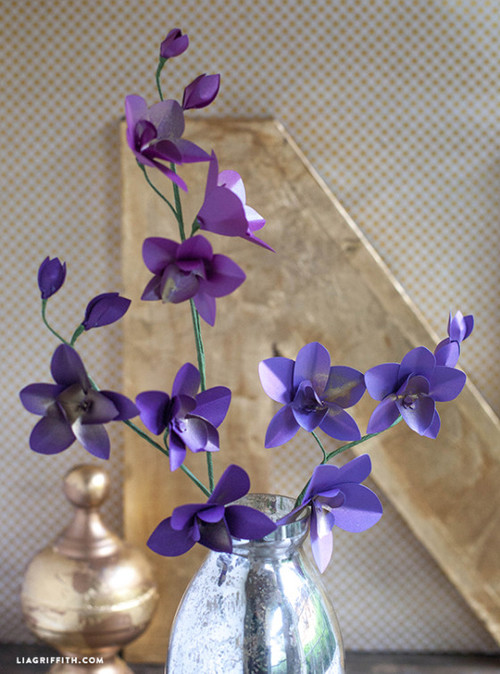 Pretty Paper Orchids Arrangement Pretty Paper Orchids Arrangement
