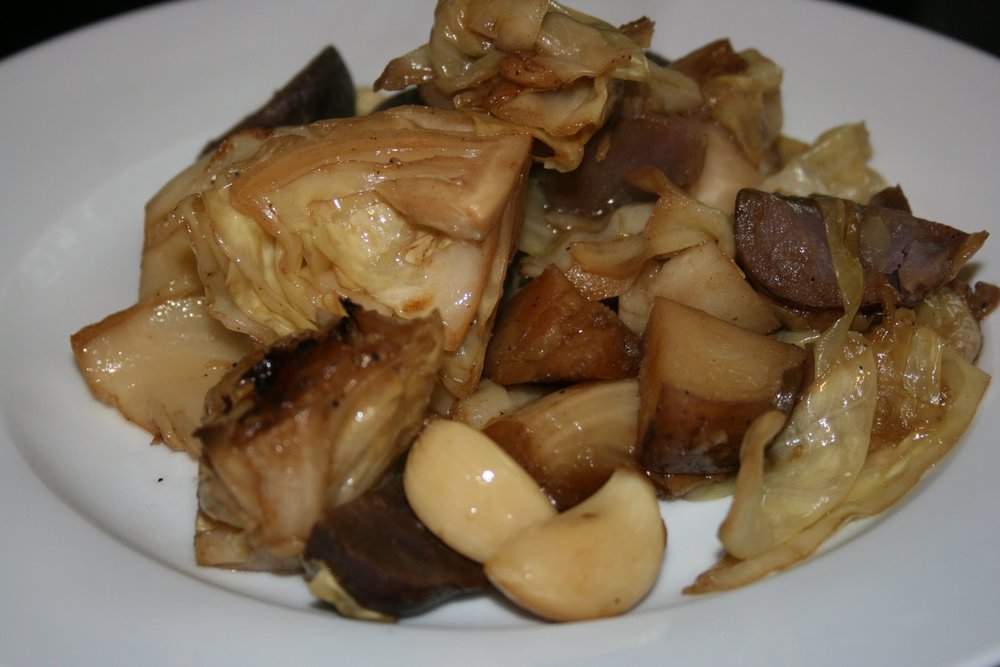 Roasted Cabbage and Potatoes | AllFreeSlowCookerRecipes.com