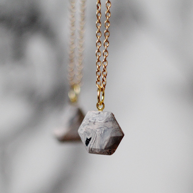 Marble Gem Stone Jewelry Set Marble Gem Stone Jewelry Set