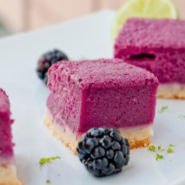 Blackberry Lime Bars Blackberry Lime Bars
