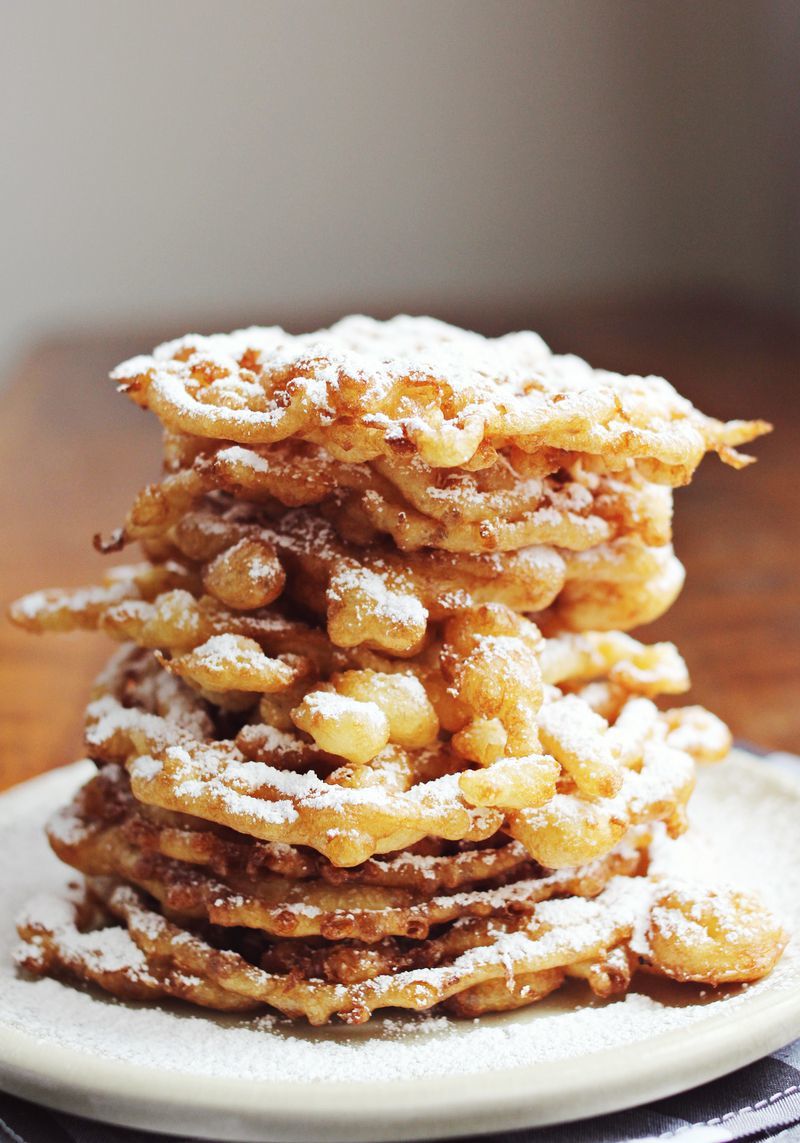Homemade Funnel Cake | TheBestDessertRecipes.com