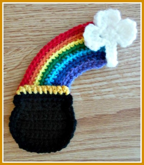 St Patricks Day Pot of Gold Crochet Pattern