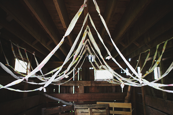 Vintage Knotted Sheet Canopy