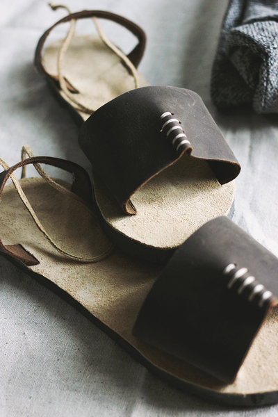 DIY Leather Sandals DIY Leather Sandals