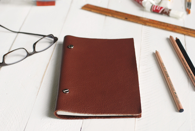 Easy Leather Sketchbook