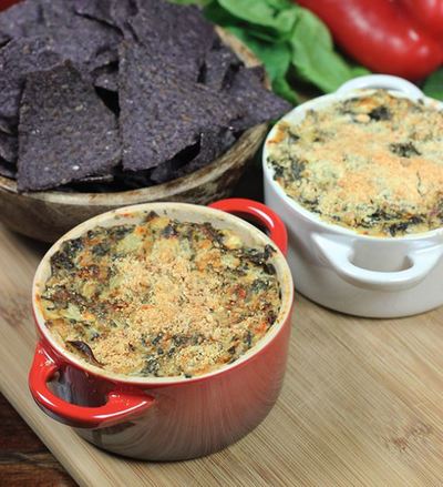 Healthy Spinach Artichoke Dip