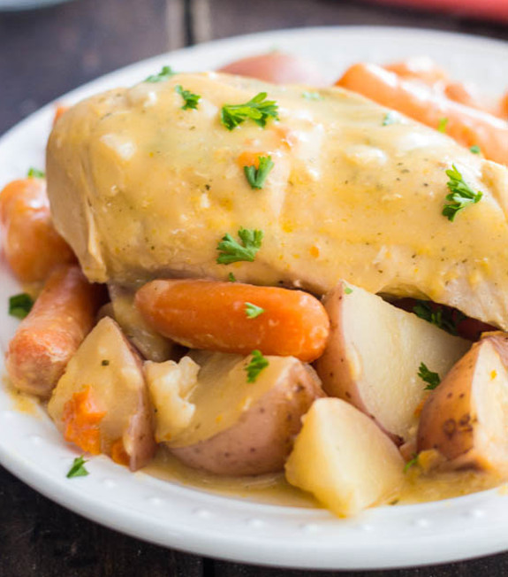 Slow Cooker Creamy Ranch Chicken Slow Cooker Creamy Ranch Chicken
