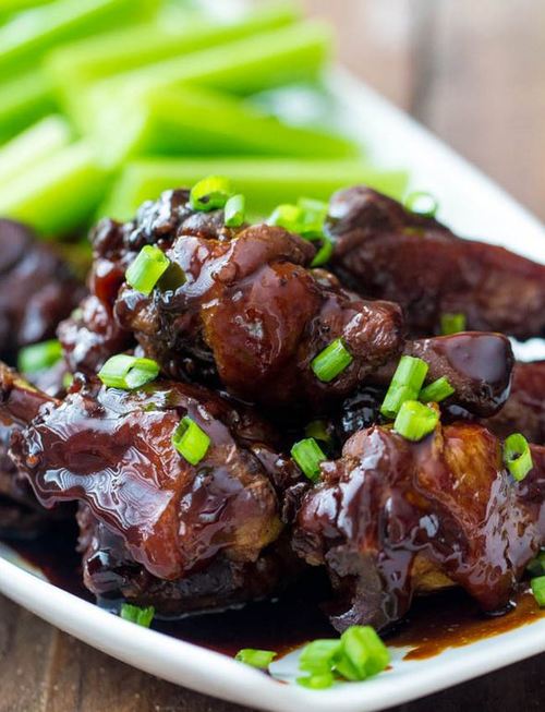 Slow Cooker Honey Garlic Chicken Wings Slow Cooker Honey Garlic Chicken Wings